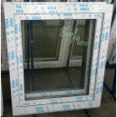 Plastové okno 80x90 bílé zvolene-provedeni leve 80/90os1b