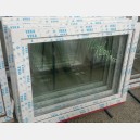 Plastové okno 120x90 bílé zvolene-provedeni leve 120/90os1b