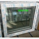 Plastové okno 120x110 bílé zvolene-provedeni leve 120/110os1b