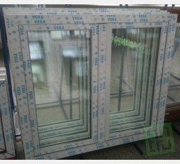 Plastové okno 120x120 bílé Plastové okno 120x120 bílé