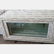Plastové okno 110x60 bílé 110/60s1b