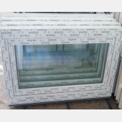 Plastové okno 110x90 bílé zvolene-provedeni leve 110/90os1b
