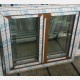 Plastové okno 120x100 zlatý dub