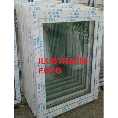 Plastové okno bílé 830x1180 - 3sklo