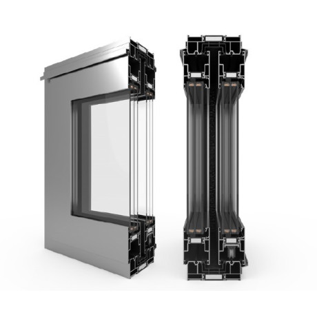 Hliníkové posuvné dveře MB-77 HS