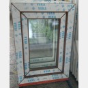 Plastové okno VEKA 86,5x53,5 s1-bílé - třída A