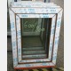 Plastové okno 60x80 zlatý dub