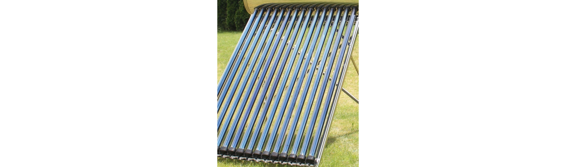 Solární kolektory pro ohřev vody