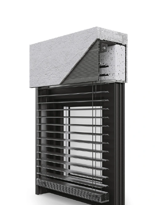 Fasádní žaluzie CLEVER BOX